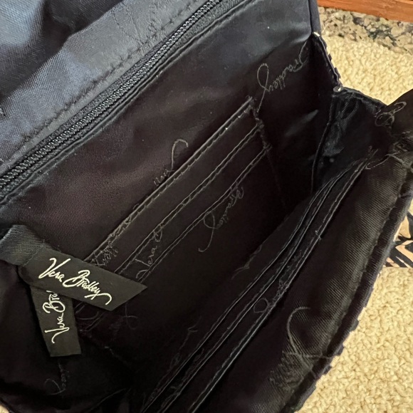 Vera Bradley Petite Quilted Zebra Print Hipster Crossbody Bag - Picture 8 of 9